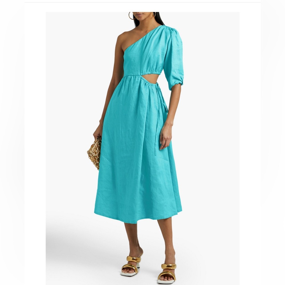 Nicholas One shoulder dress sz 10 NWT